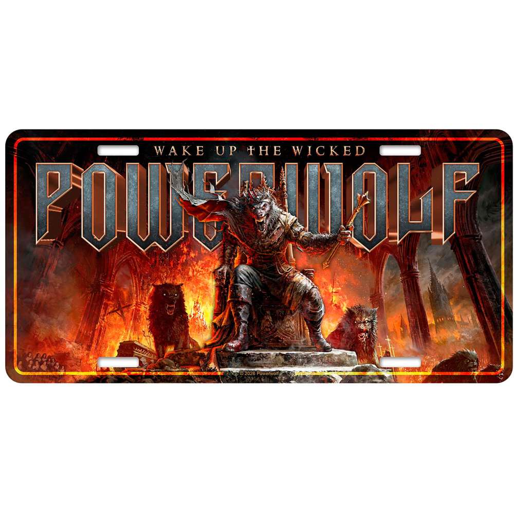 Powerwolf - Wake Up The Wicked Metalen wandbord - Multicolours